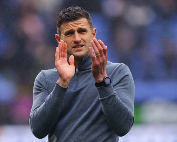 Pompey boss John Mousinho has addressed the transfer speculation on Joe Morrell. (Photo by Gary Oakley/Getty Images)