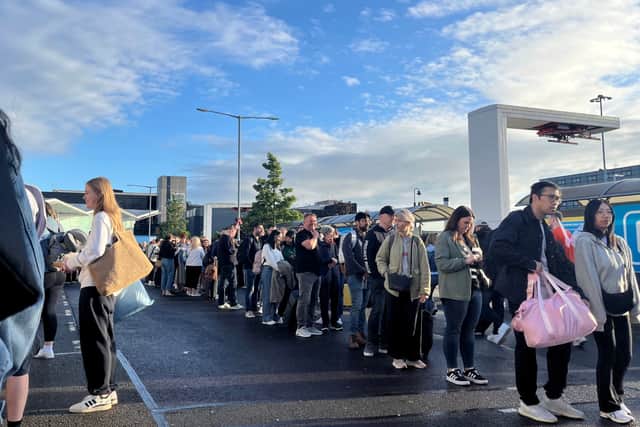 Airline passengers faced huge queues at Birmingham airport